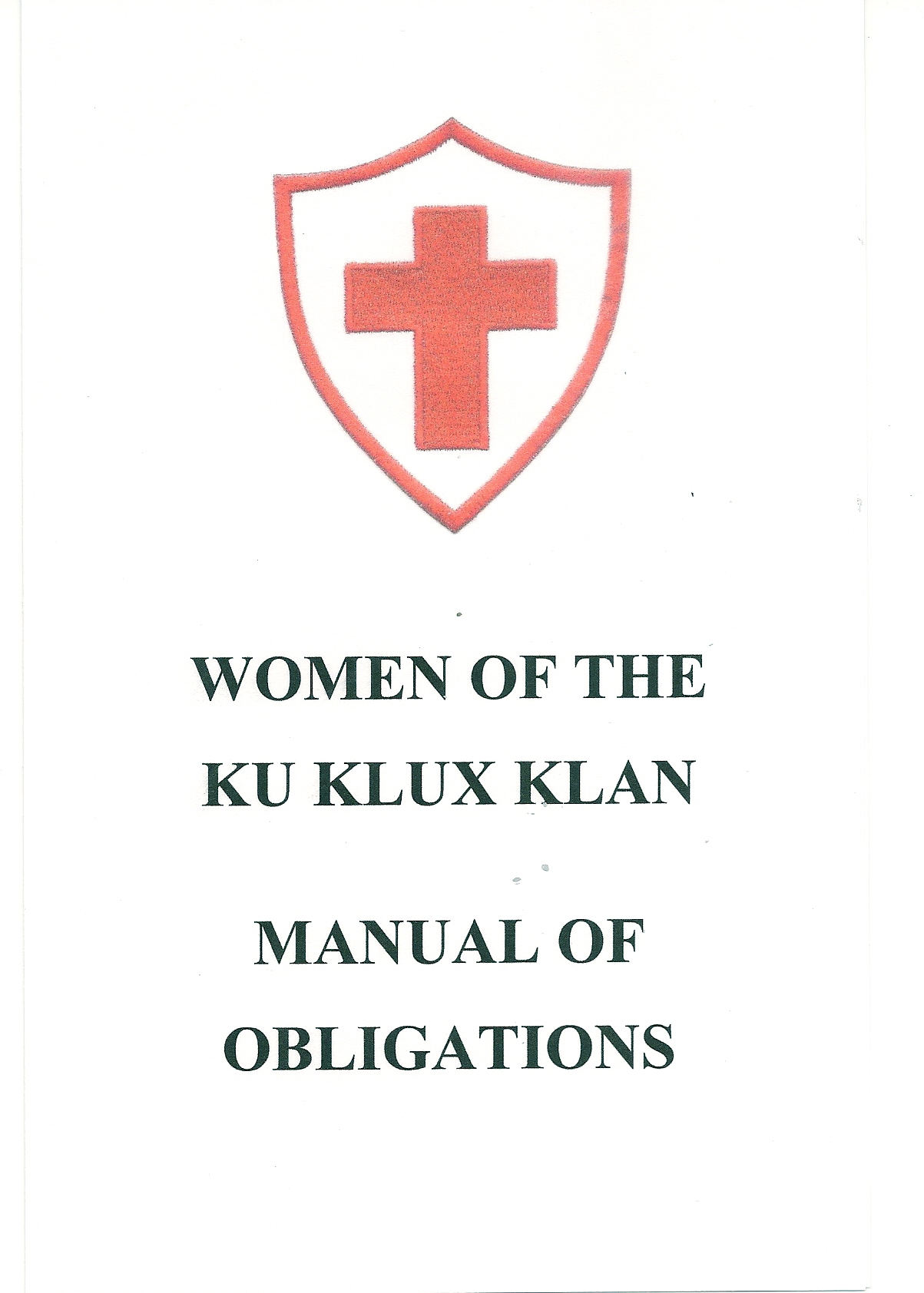 manual of obligations