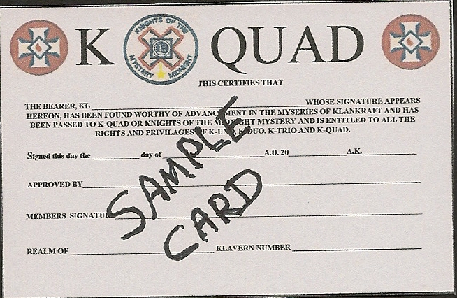 K-Quad Card